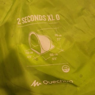 Tienda Quechua 2 Seconds Verde