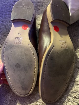 Zapatos de cuero Pedro, talla 45