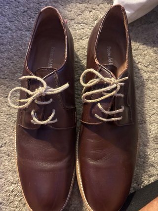 Zapatos de cuero Pedro, talla 45