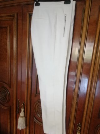 Pantalón Blanco Zara