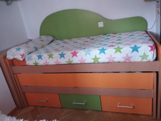 Cama Nido con Cajones