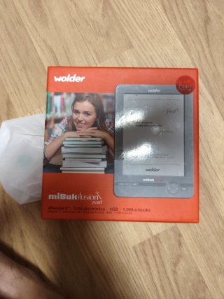 Libro electrónico ebook Wolder MiBuk illusion pear