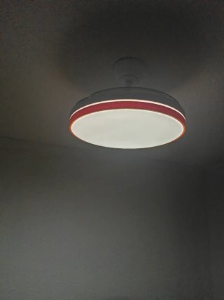 Ventilador de Techo con Plafón LED