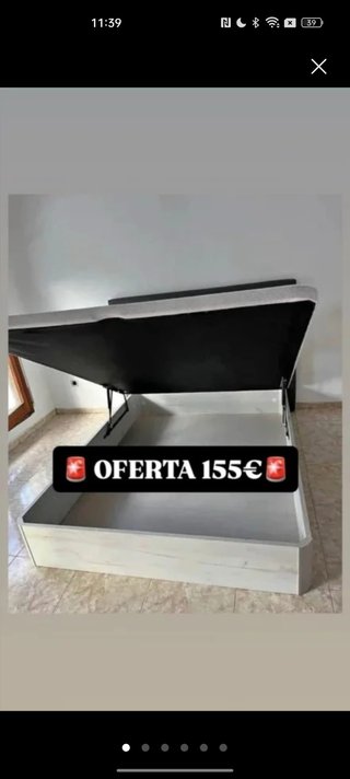 Mejora tu cama con canapé y colchón nuevo