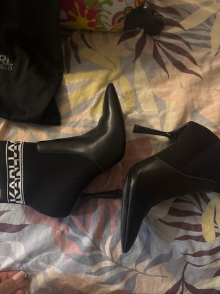 Botines Karl Lagerfeld Negros