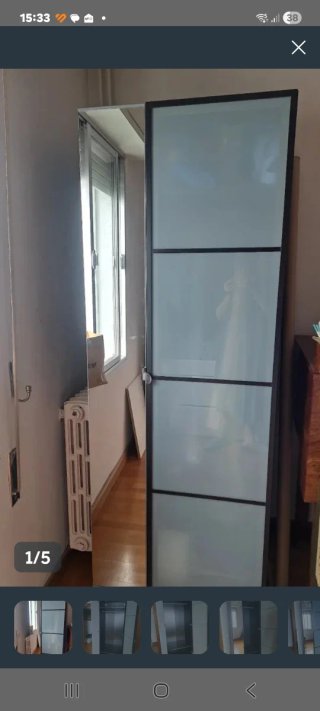 Puertas  armario Ikea. 50x200 y 25x200