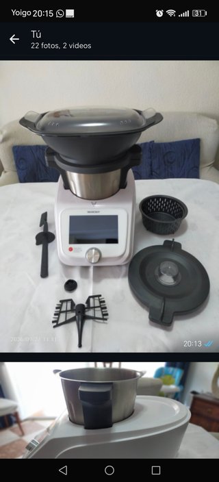 Robot  Monsieur Cuisine Connect algo negociable