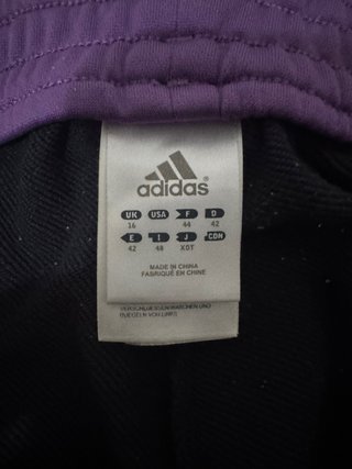 Pantalones Adidas Negros y Morados