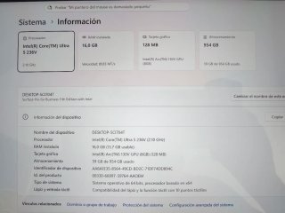 Microsoft Surface Pro 11 Ultra 5 236V 16Gb 1Tb ssd
