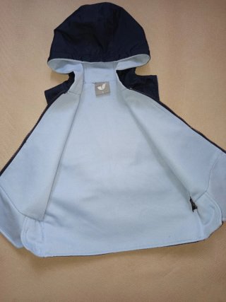 Chaleco con capucha para niño 5 años