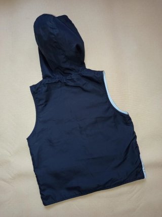 Chaleco con capucha para niño 5 años