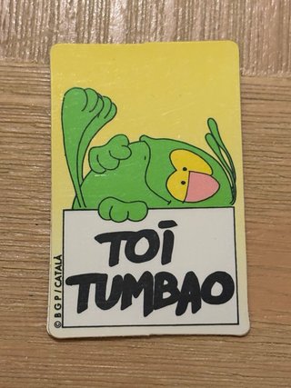 Cromo Toi DE BOLLYACO SIN PEGAR 1 unidad
