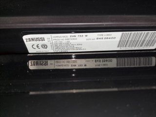 Horno y vitrocerámica Zanussi nuevo sin usar