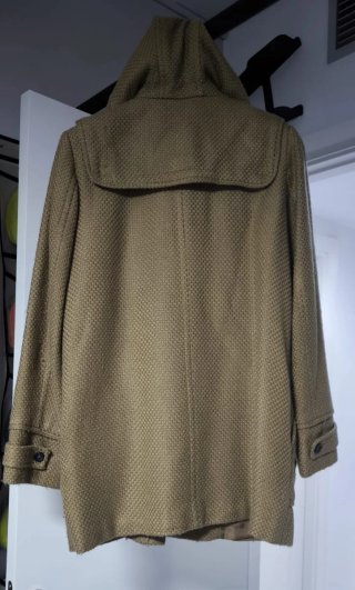 Abrigo de paño Sfera beige