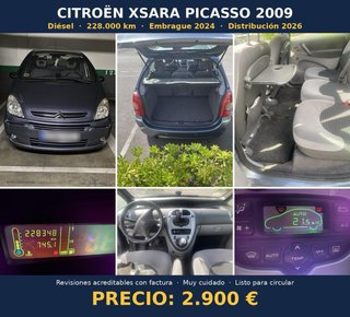 Citroen Picasso xara 2009