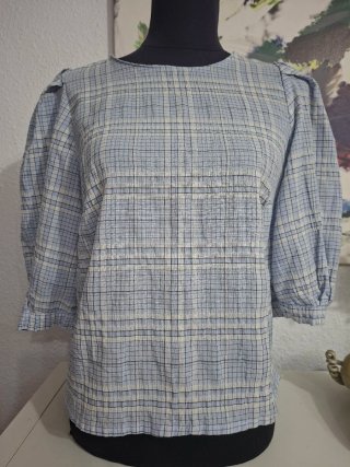 Blusa Stradivarius de Cuadros