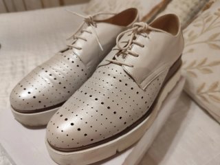 Zapatos de cordones piel impecables