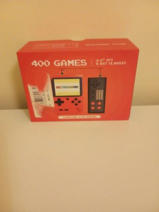 400 games. Game boy