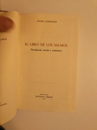 El libro de los Salmos