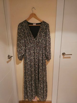 Vestido de flores de entretiempo