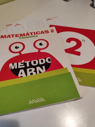 Matemáticas, 2º primaria, método ABN, libro del...