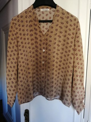 Camisa de seda Masscob