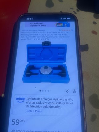Herramienta de ajuste de correa de distribución