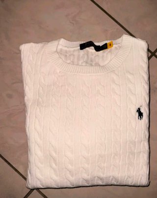 Vendo maglione ralph laure color panna