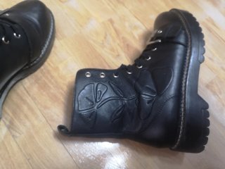 Botines Negros con Hebilla