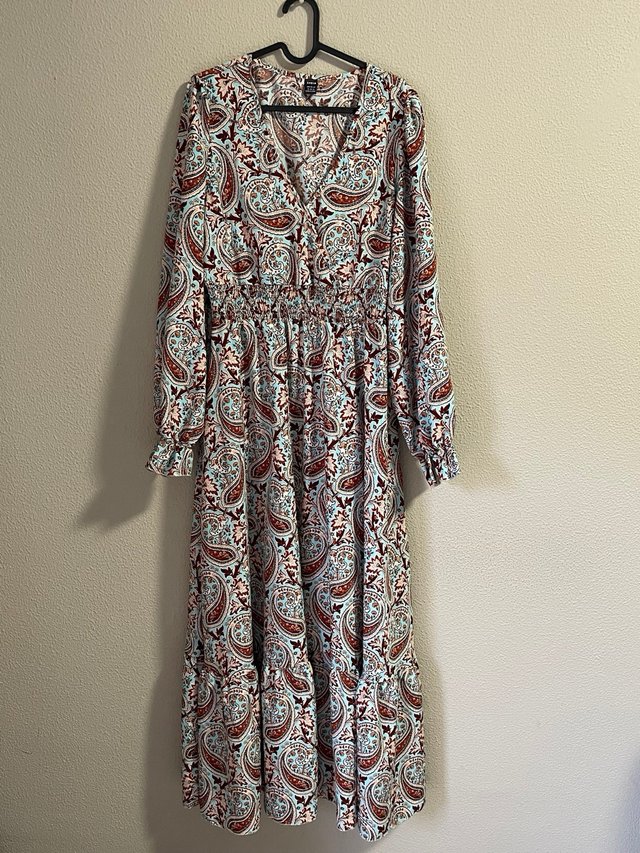 Vestido maxi estampado XL 44 - Boho