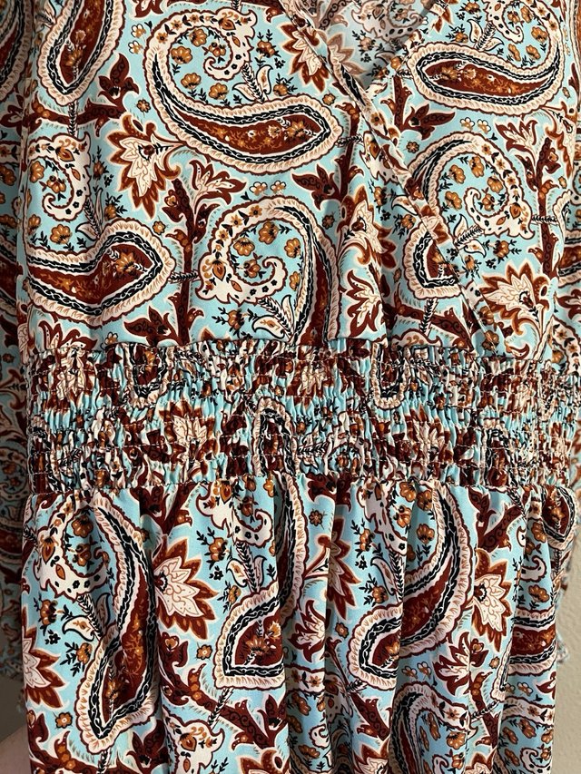 Vestido maxi estampado XL 44 - Boho