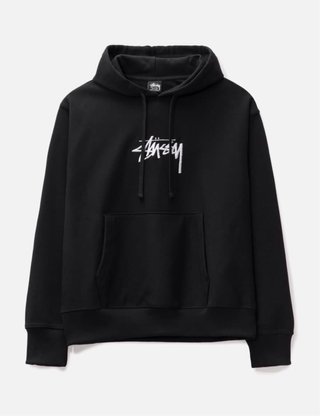 Sudadera Stussy Negra Talla L Logo Blanco