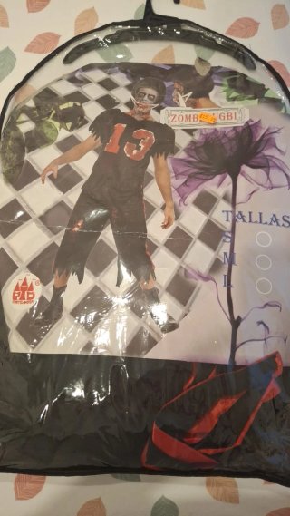 Disfraz Zombie Zombigbi Talla L-XL