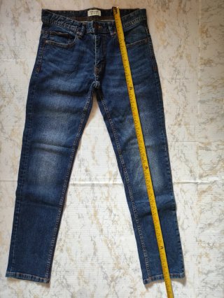 Pantalón vaquero recto hombre talla 38
