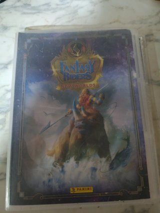 Álbum Fantasy Riders New Worlds Panini