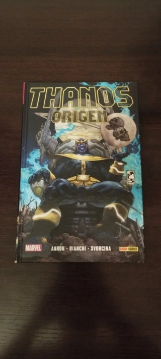 Thanos Origen 100% Marvel HC Panini Marvel