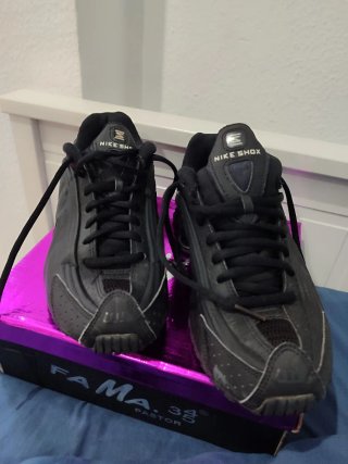 Zapatillas Nike Shox R4 Negras
