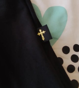 Vestido Sudadera Negra con Capucha dark sheeps