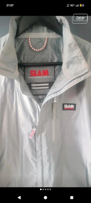 Chaqueta SLAM Talla M Gris