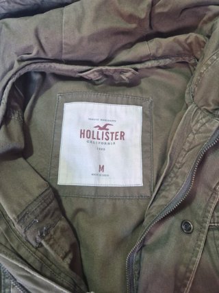 Chaqueta Hollister Verde Talla M de hombre
