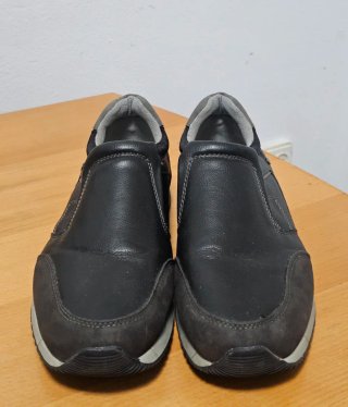 Zapatos FootFlexx Negro y Gris