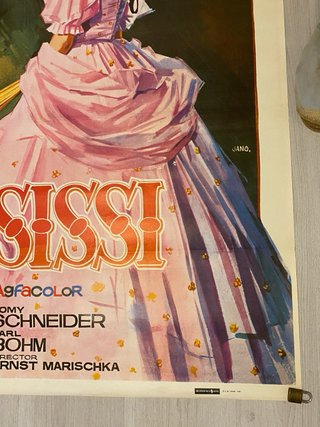 Cartel Original Cine Sissi (1981) Romy Schneider