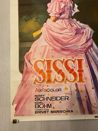 Cartel Original Cine Sissi (1981) Romy Schneider