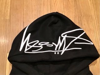 Sudadera Stussy Negra Talla M Logo Blanco