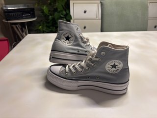 Converse All Star Plataforma Gris