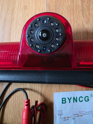 Cámara de Visión Trasera BYNCG para Furgoneta