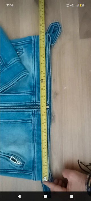 Chaqueta vaquera Zara con capucha
