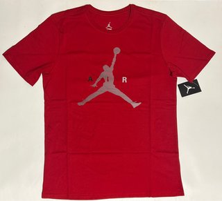 Camiseta Jordan AIR jumpman logo Roja talla L