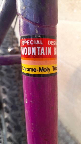 Togano Country 300 chromoly talla M-L morada