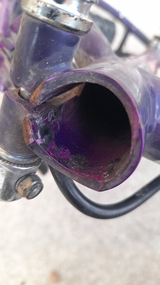 Togano Country 300 chromoly talla M-L morada